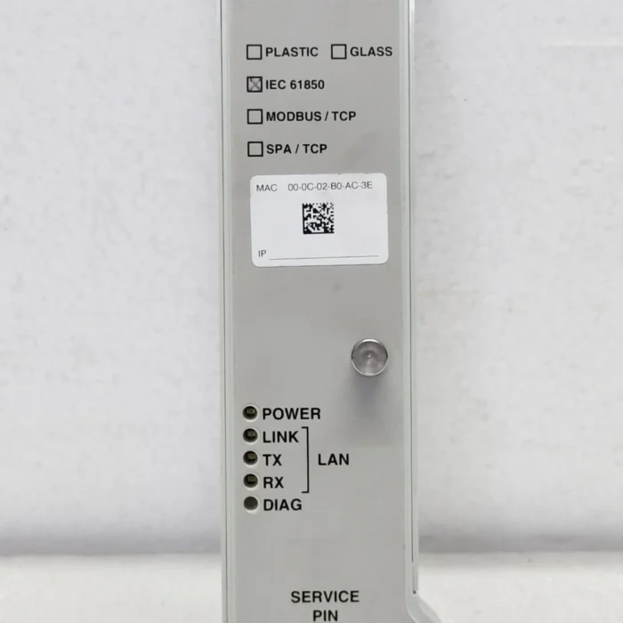 ABB SPA-ZC 400 Ethernet Adapter – Rev. C2.1