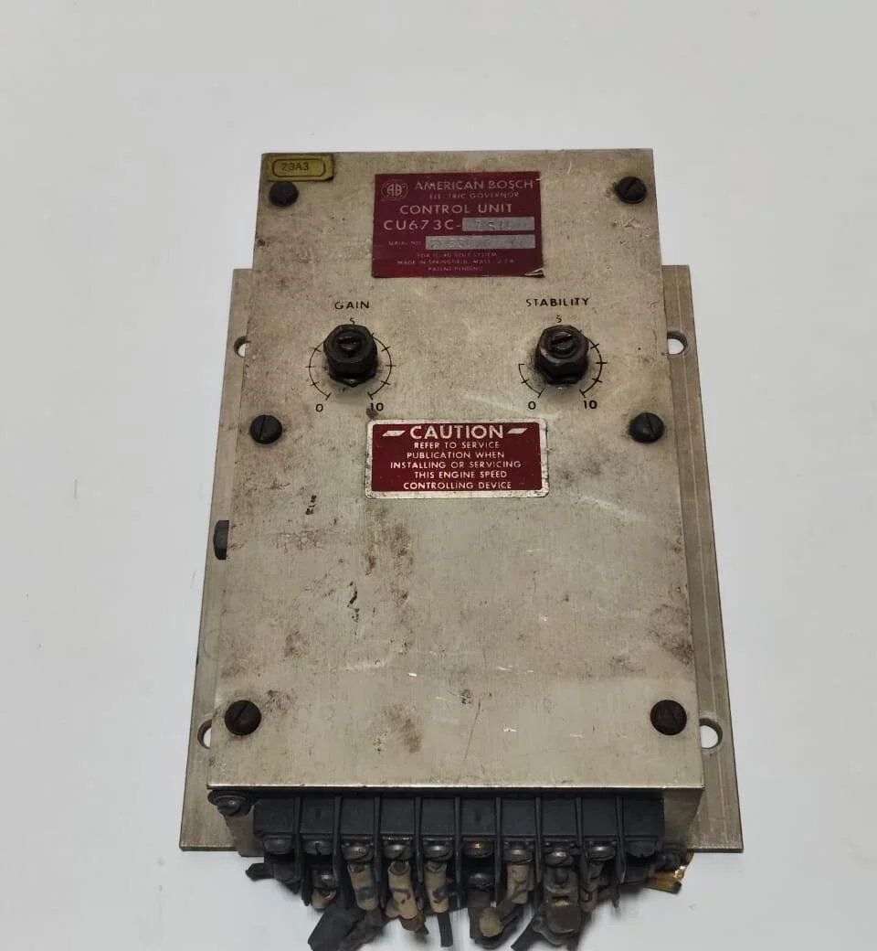 AMERICAN BOSCH Electric Governor Control Unit