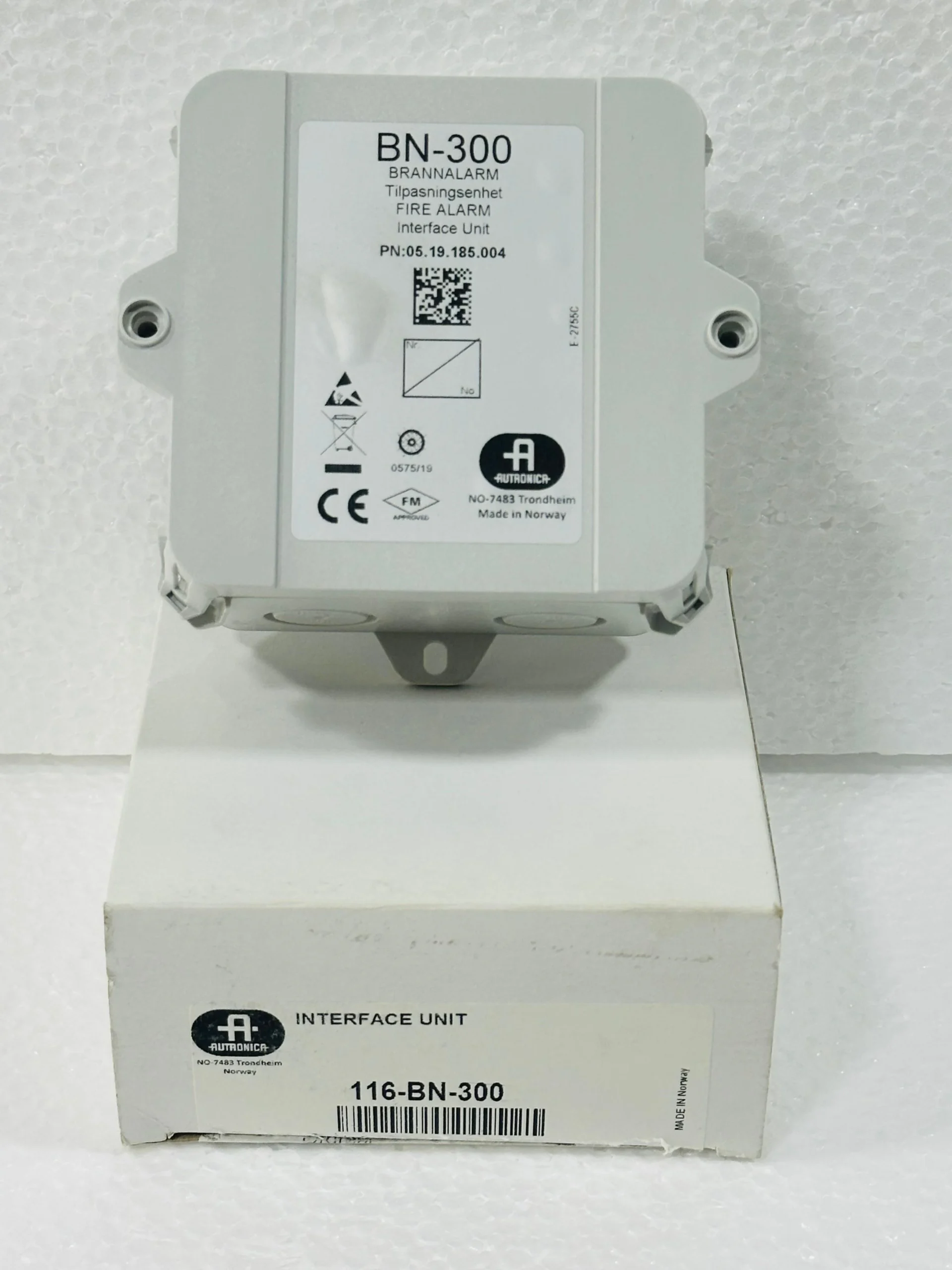AUTRONICA 116-BN-300 Brannalarm Interface Unit