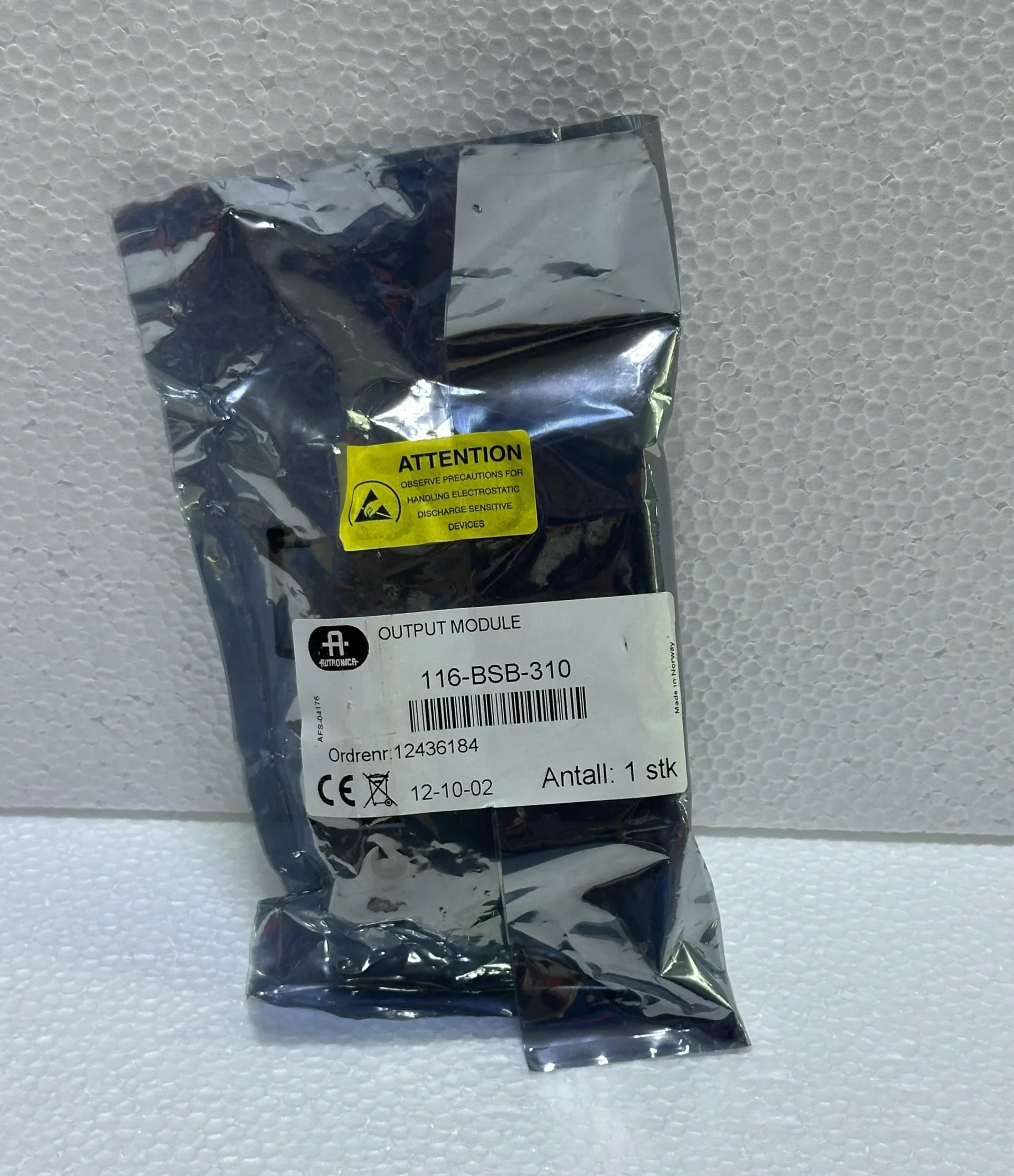 AUTRONICA 116-BSB-310 Output Module