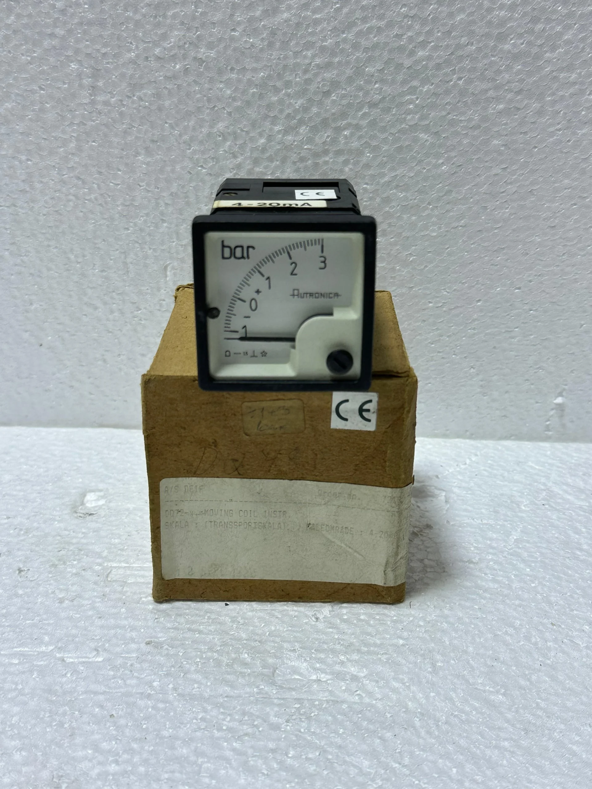 AUTRONICA 76278-25 Panel Meter
