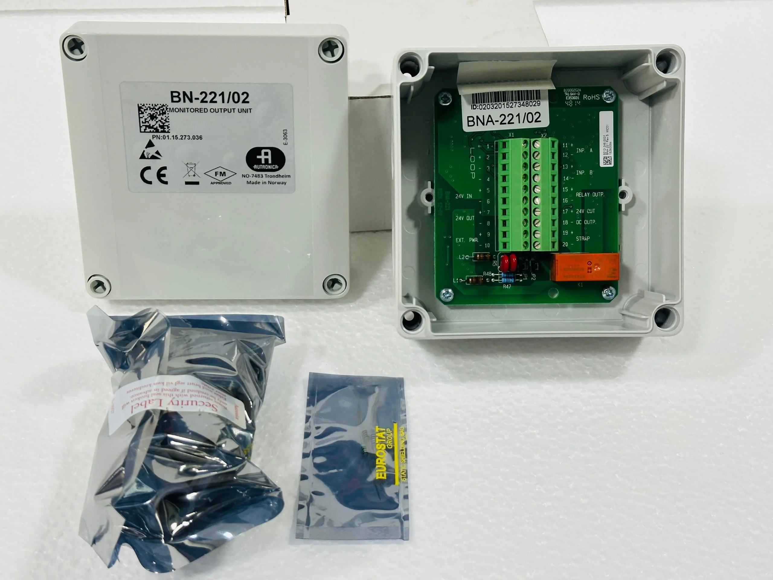 AUTRONICA BN-221 02 Monitored Output Unit