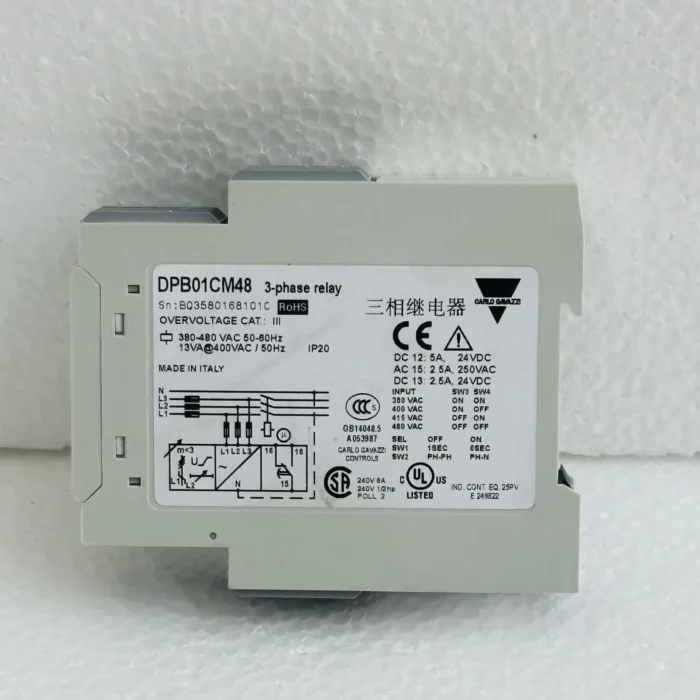 Carlo Gavazzi DPB01 3-Phase Voltage Relay