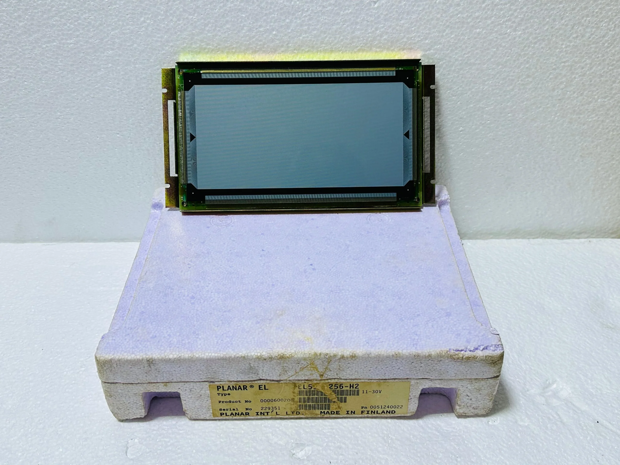 EL512.256-H2 FRA 8.6'' Lumineq 512×256 Resolution EL Display