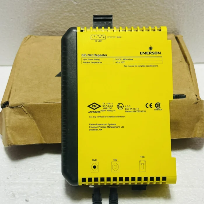 EMERSON KJ2221X1-BA1 SIS Net Repeater – Emerson DeltaV