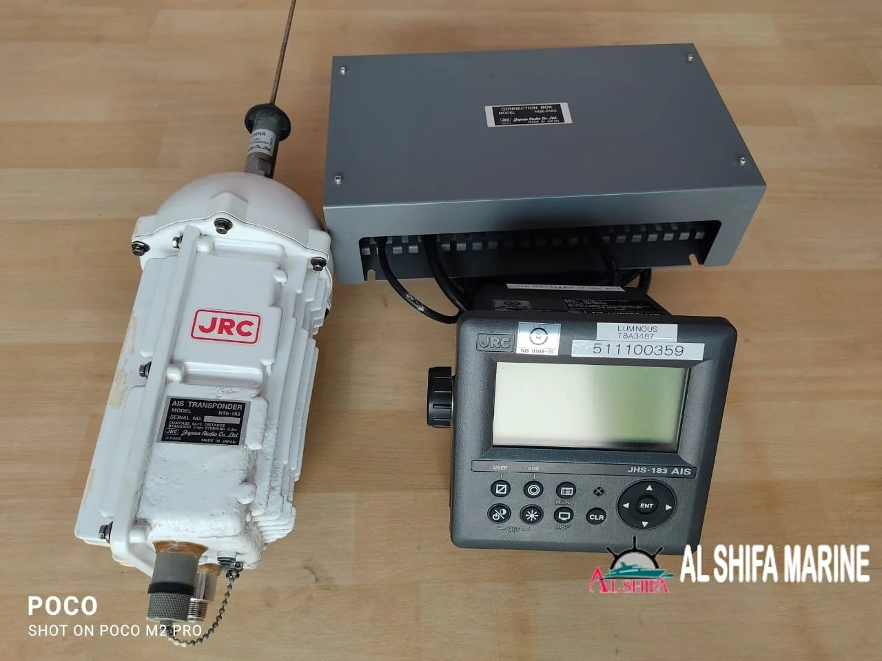 JRC JHS-183 AIS