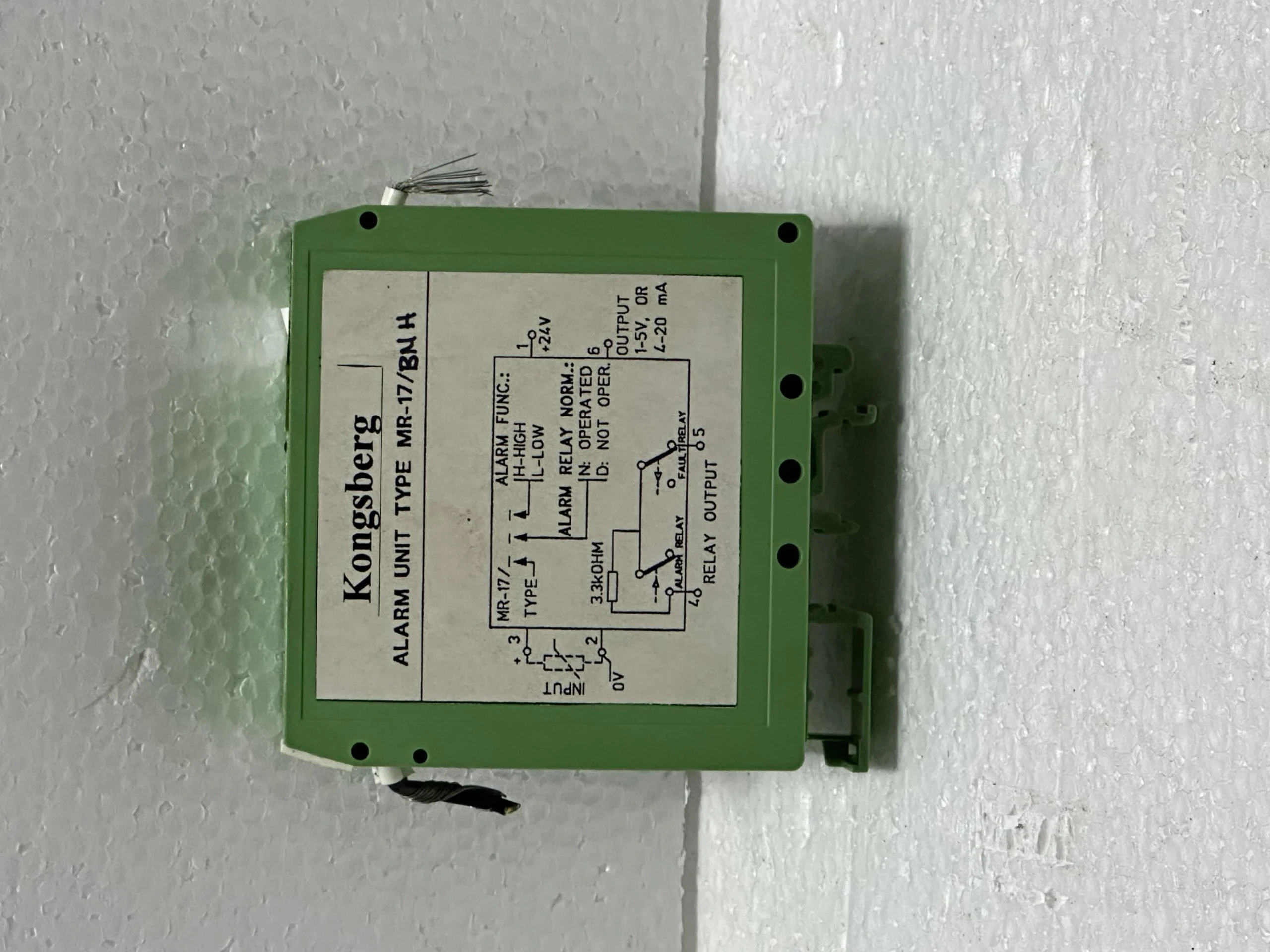 KONGSBERG MR-17 ALARM UNIT