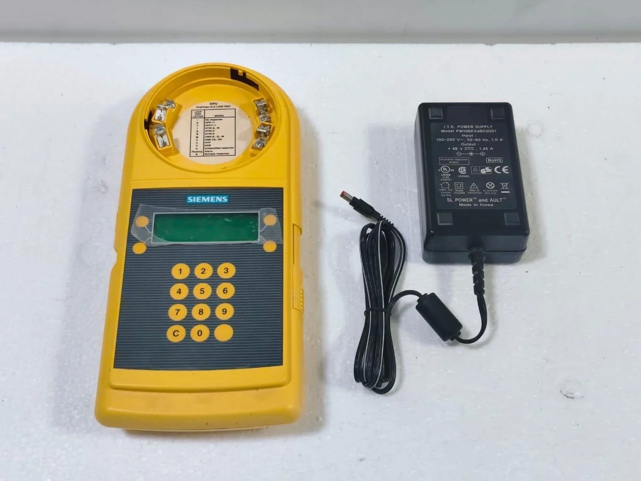 SIEMENS DPU Fire Alarm Device Programmer Test Unit