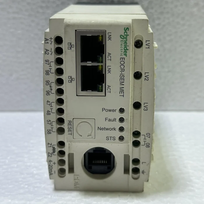 Schneider ISEMZ-WRUH Motor Protection Relay — EOCR-iSEM (0.5–100 A Overcurrent Relay)