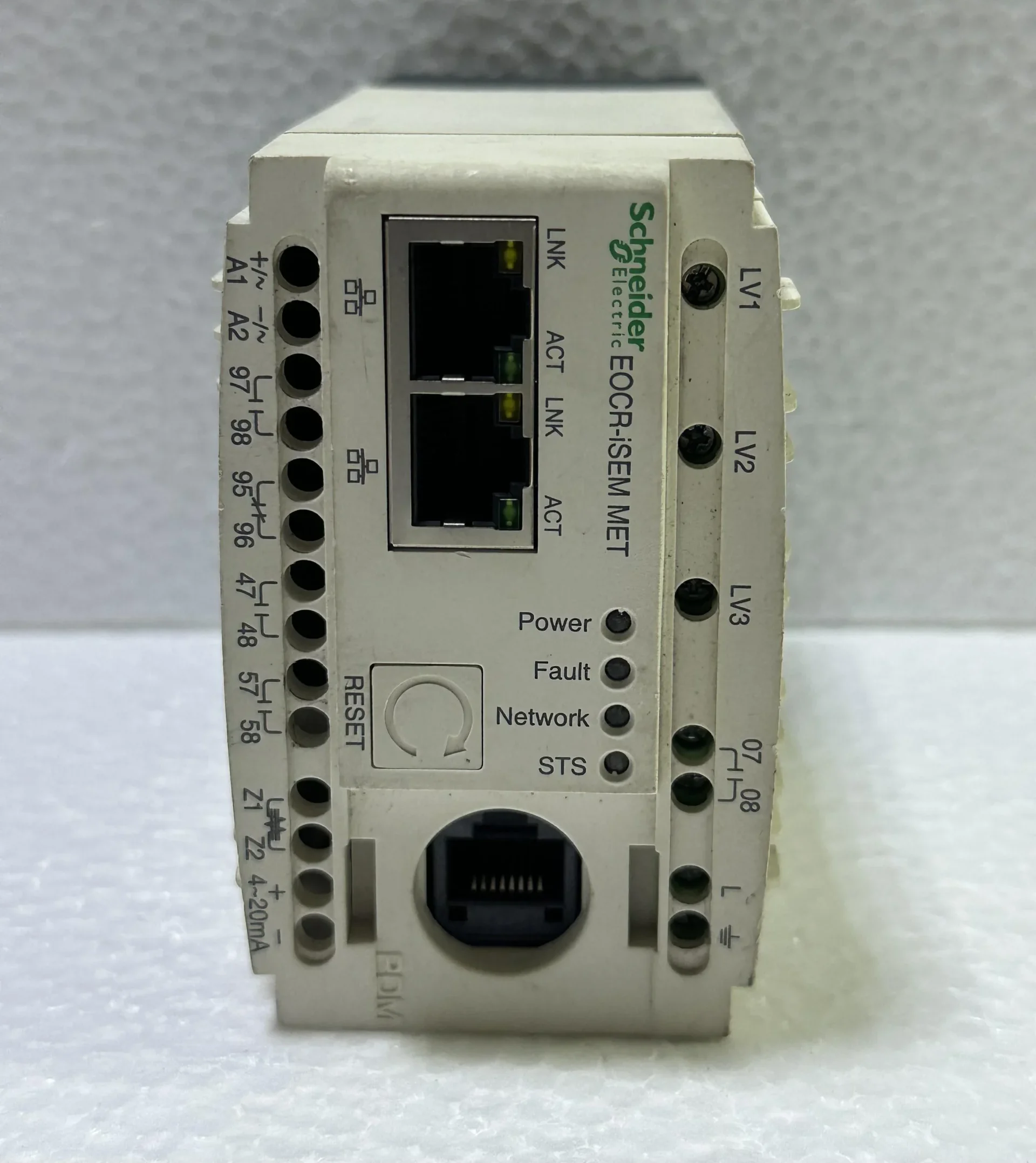 Schneider ISEMZ-WRUH Motor Protection Relay — EOCR-iSEM (0.5–100 A Overcurrent Relay)